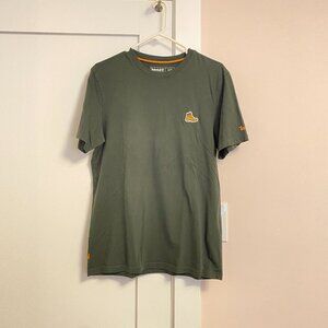 Timberland Crew Neck Short Sleeve Tee Military Green Size S